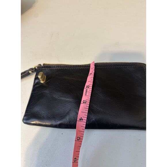 Hobo International Wallet Brown Mila Leather Wristlet Purse Chocolate - Picture 9 of 10